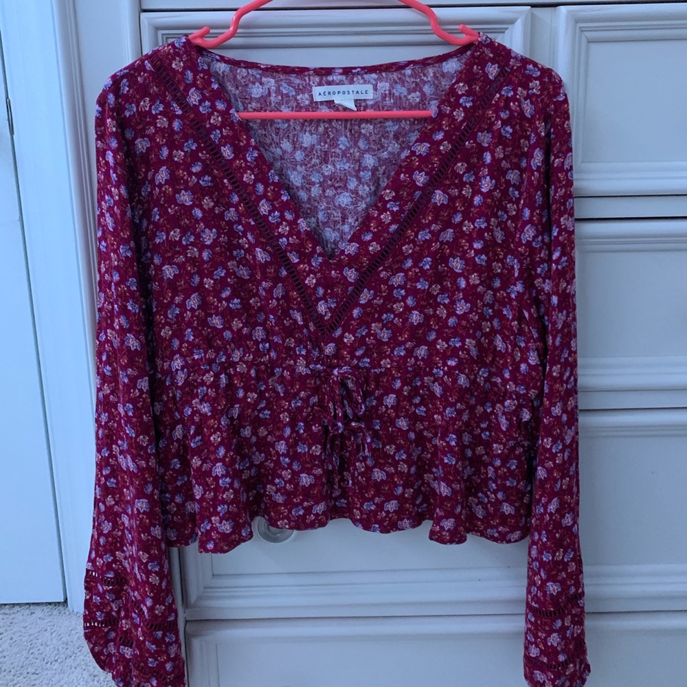 floral aeropostale top